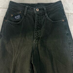 Vintage High Waist Black Jeans